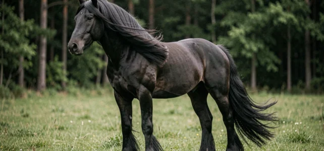 Découvrez la race de chevaux noirs frison : élégance et puissance à l’état pur Découvrez la race de chevaux noirs frison : élégance et puissance à l’état pur